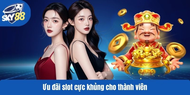 Ưu đãi slot cực khủng cho thành viên
